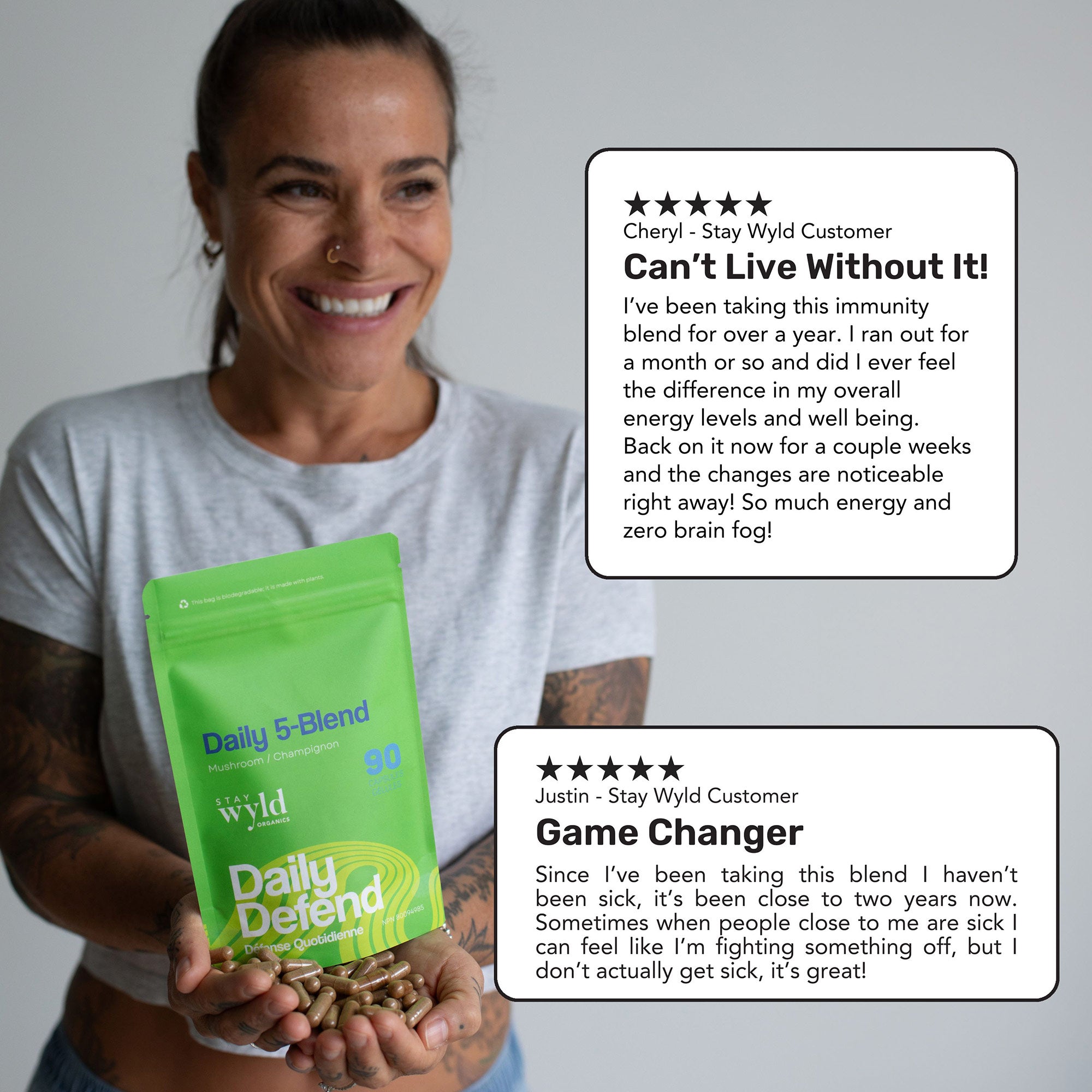 Daily Immunity 5-Blend Capsules