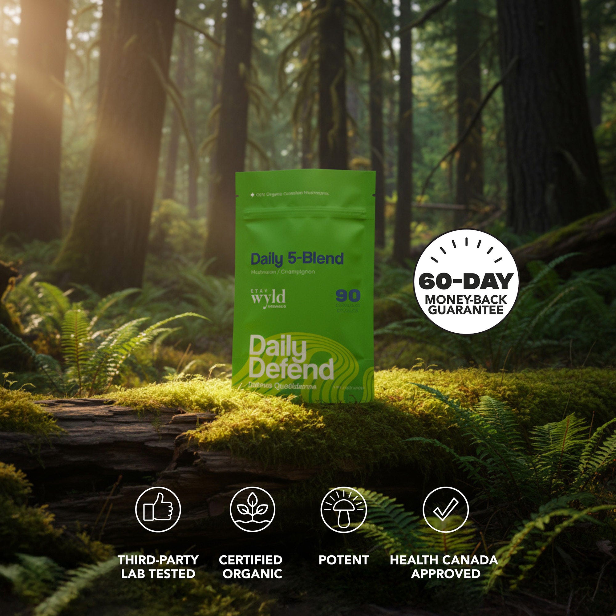 Daily Immunity 5-Blend Capsules