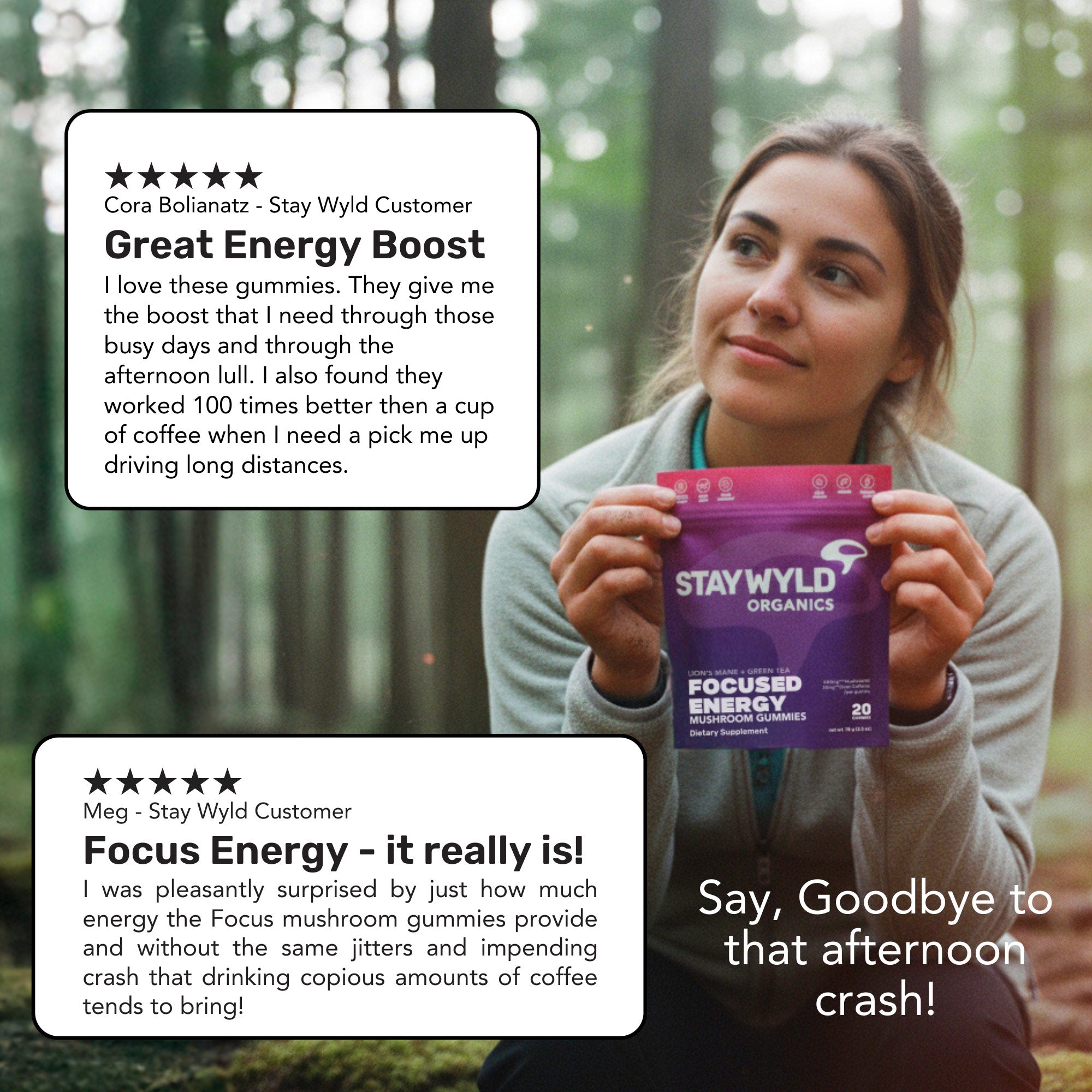 Focused Energy Gummies | 20 pack