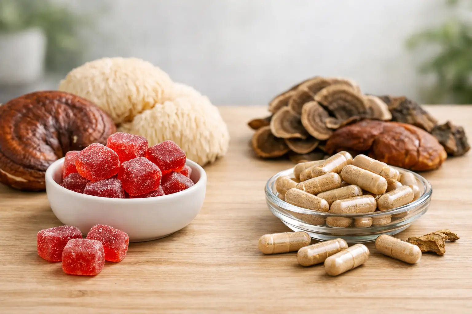 Mushroom Gummies vs Capsules: Which Wins?