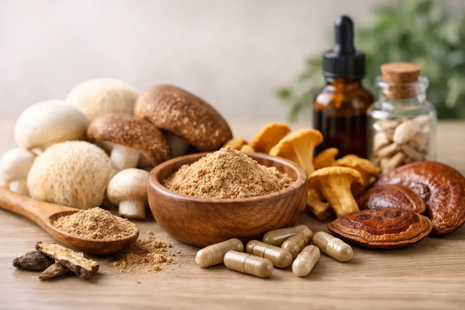 Organic Mushroom Supplement Benefits