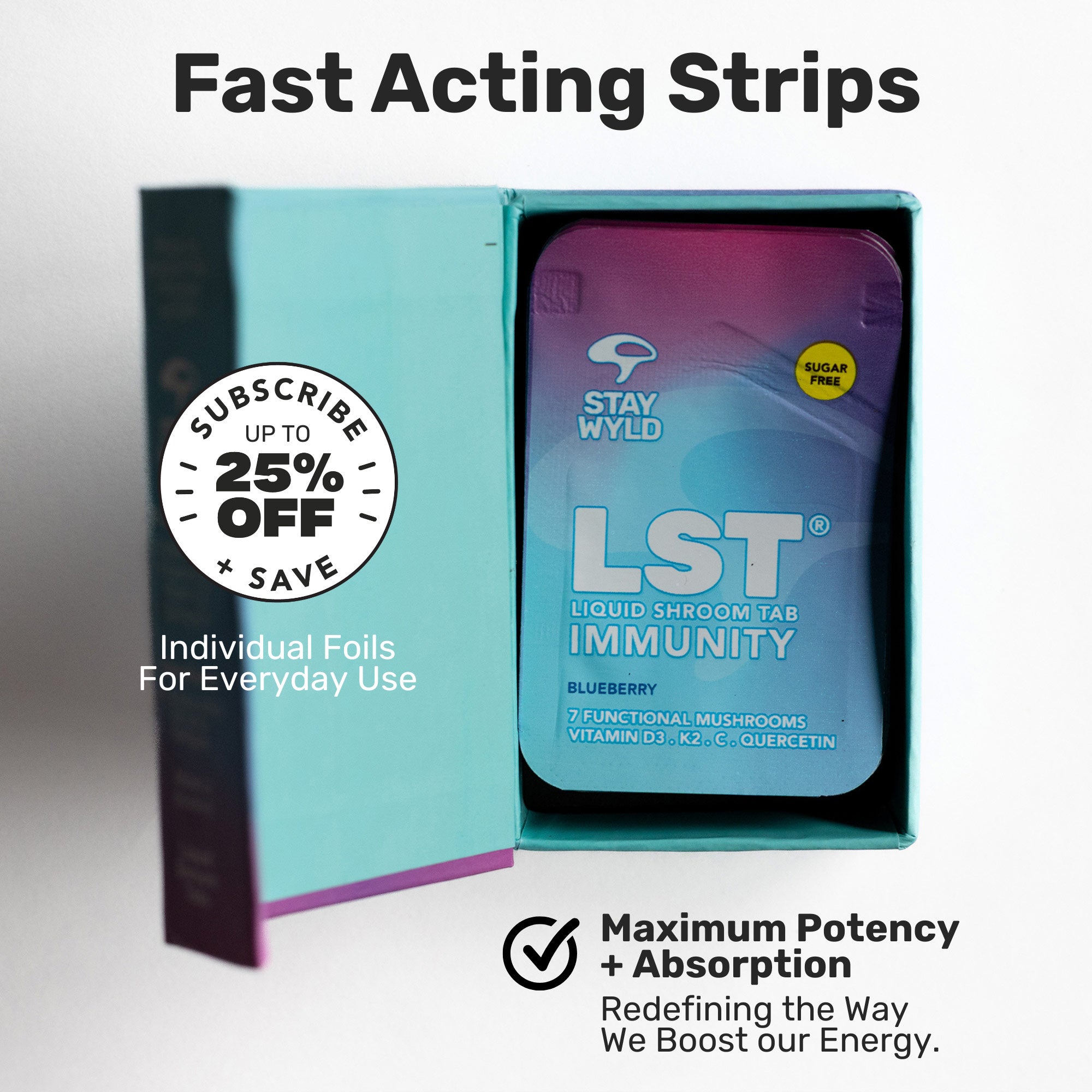 LST Immunity Strips | Instant Absorption