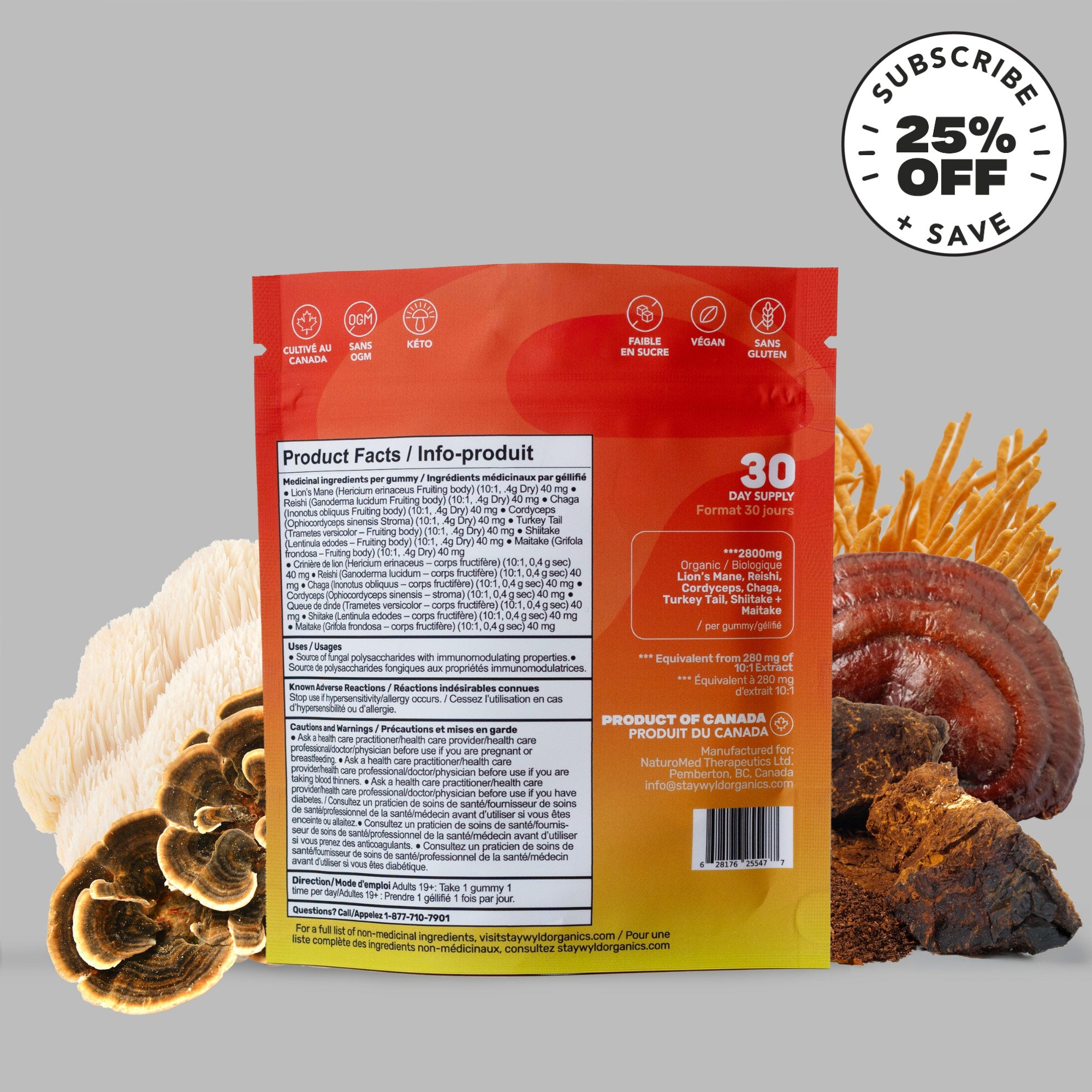 LST : Thé liquide aux champignons